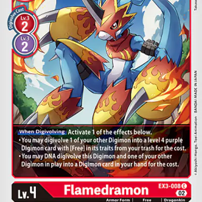 Flamedramon imagen principal