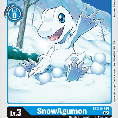 SnowAgumon imagen principal