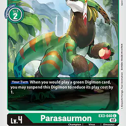 Parasaurmon - Master