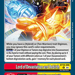 Lord of Devastation and Rebirth - Master