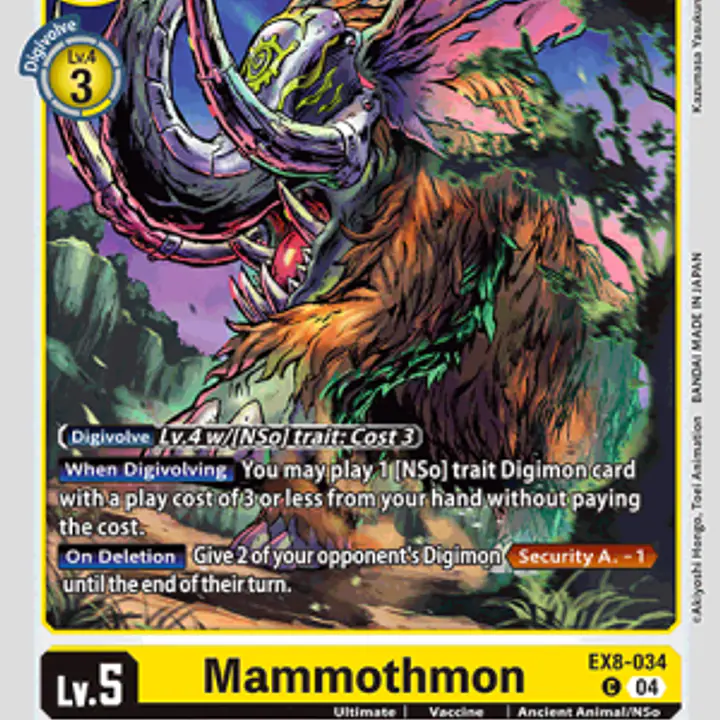 Mammothmon - Master