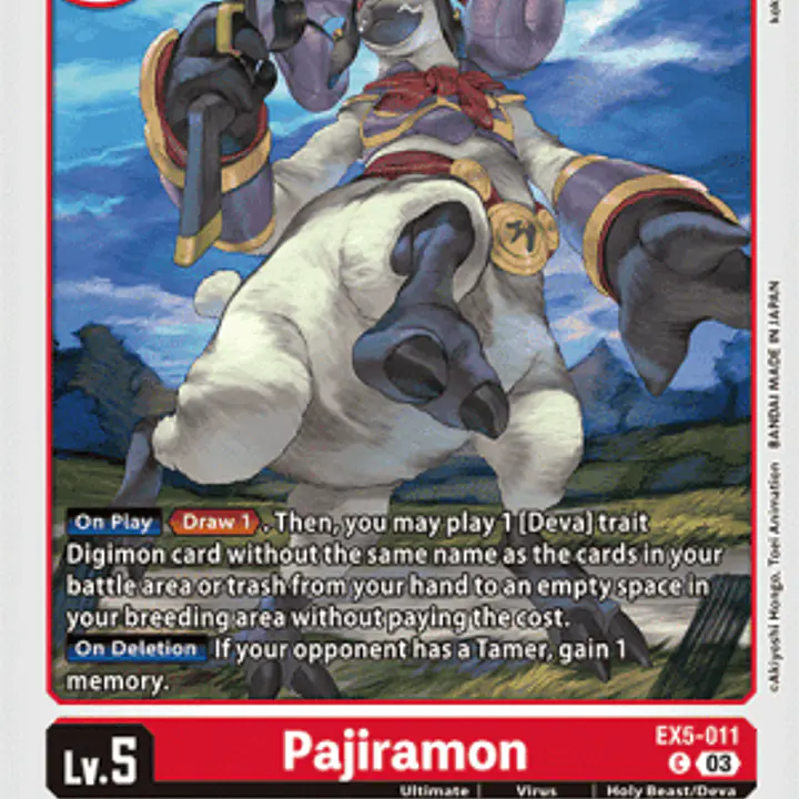 Pajiramon - Master