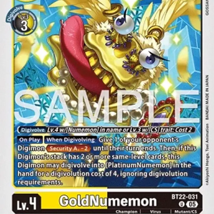 GoldNumemon - Master