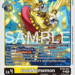 GoldNumemon - Master