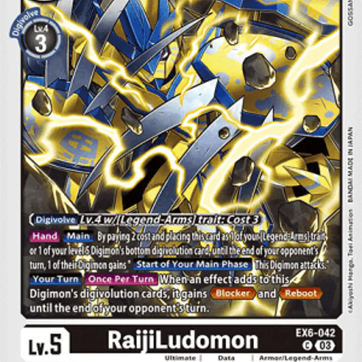 RaijiLudomon (Near Mint) - Master
