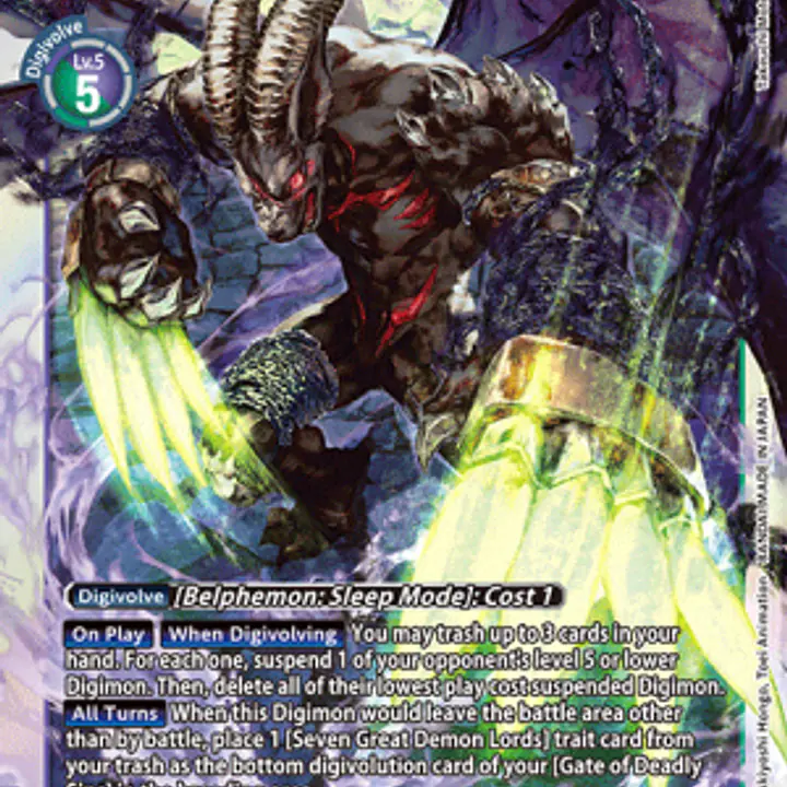 Belphemon: Rage Mode (Near Mint) - Master