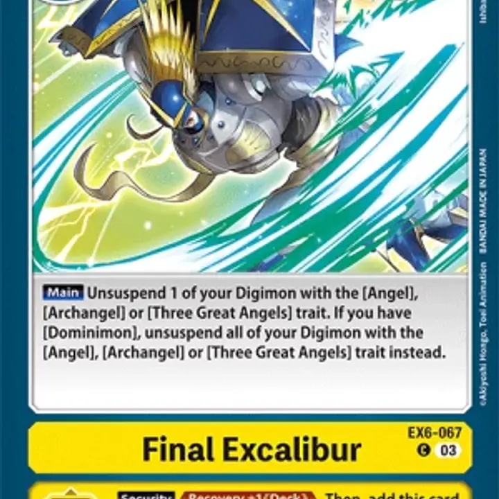 Final Excalibur - Master