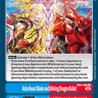 Adze Beast Blade and Shining Dragon Bullet imagen principal