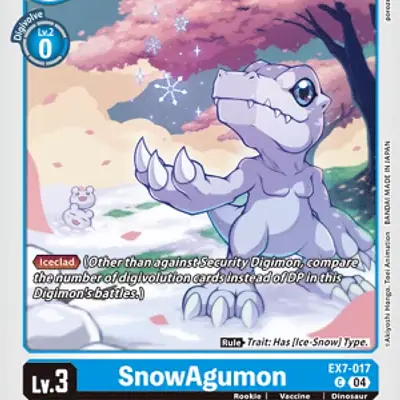 SnowAgumon imagen principal