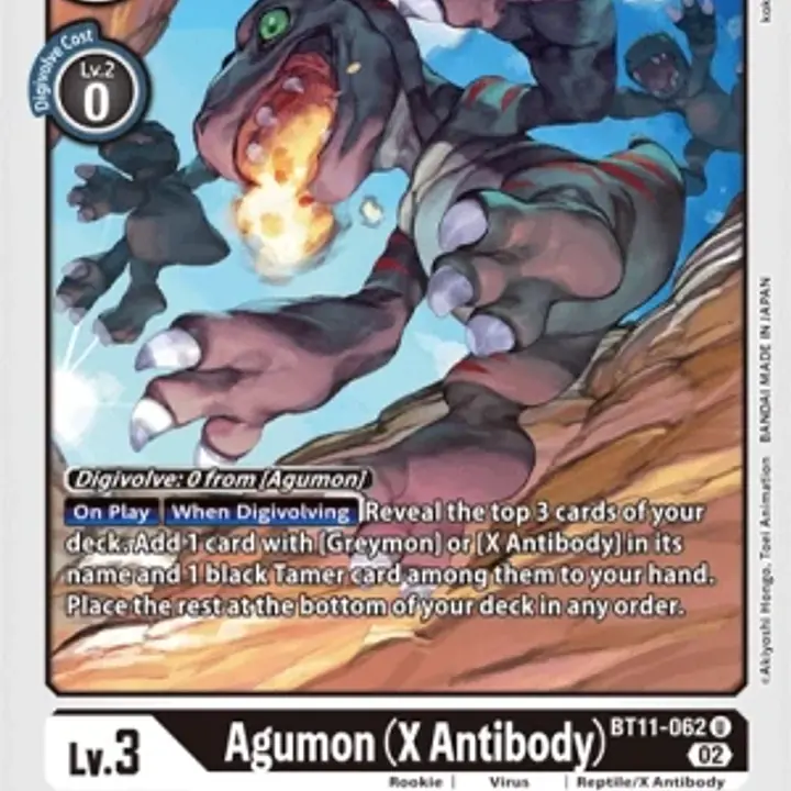 Agumon (X Antibody) - Master