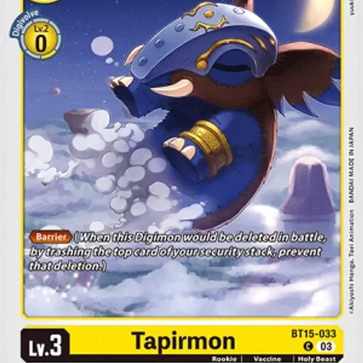 Tapirmon - Master