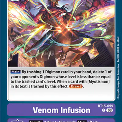 Venom Infusion imagen principal