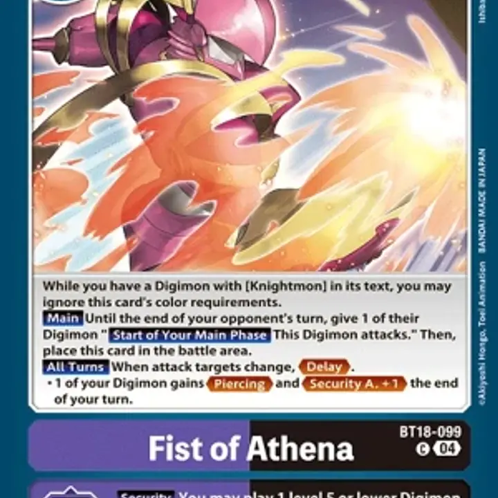 Fist of Athena - Master
