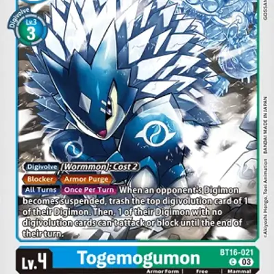 Togemogumon imagen principal