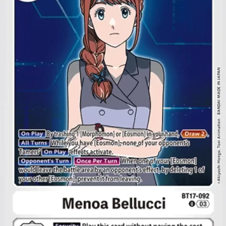 Menoa Bellucci - Master