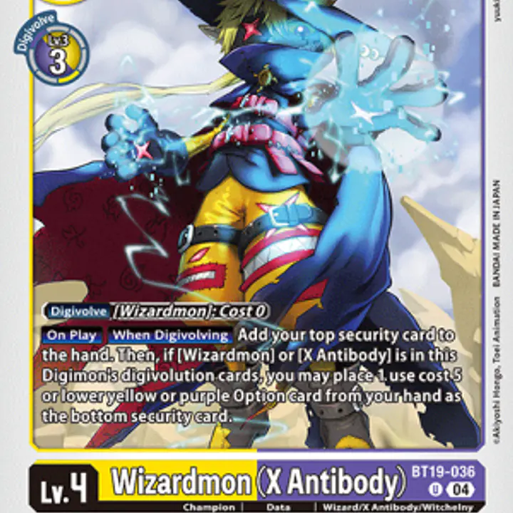Wizardmon (X Antibody) - Master