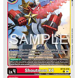 Shoutmon X4 - Master