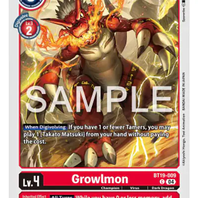 Growlmon imagen principal