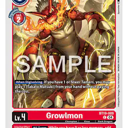 Growlmon - Master