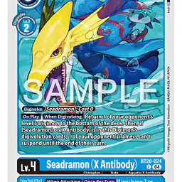 Seadramon (X Antibody) - Master