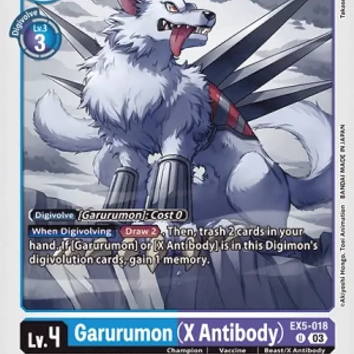 Garurumon (X Antibody) - Master