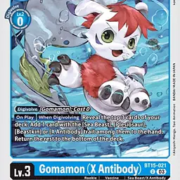 Gomamon (X Antibody) - Master