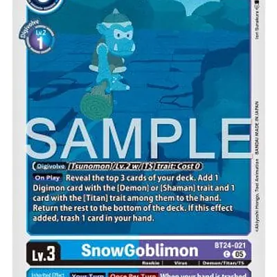 SnowGoblimon imagen principal