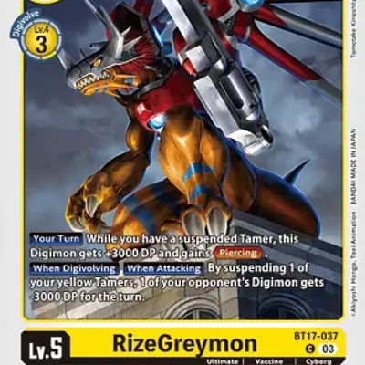 RizeGreymon imagen principal