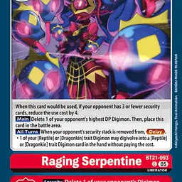 Raging Serpentine - Master