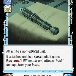 Heirloom Lightsaber (Near Mint) - Master