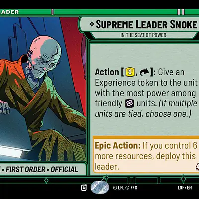 Supreme Leader Snoke imagen principal