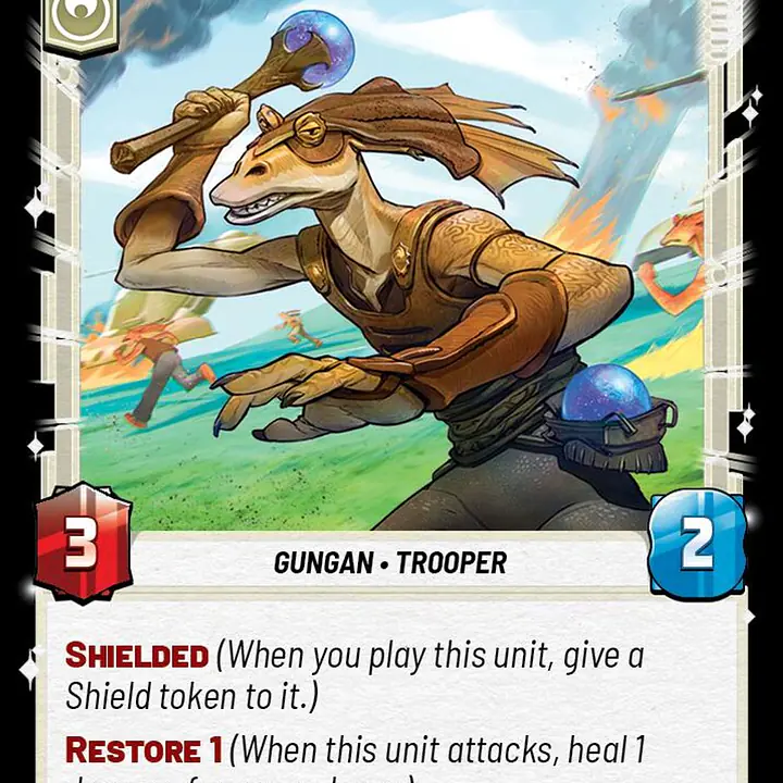 Gungan Warrior (Near Mint) - Master
