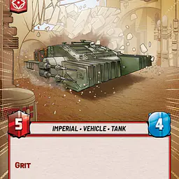 Occupier Siege Tank (Near Mint) - Master