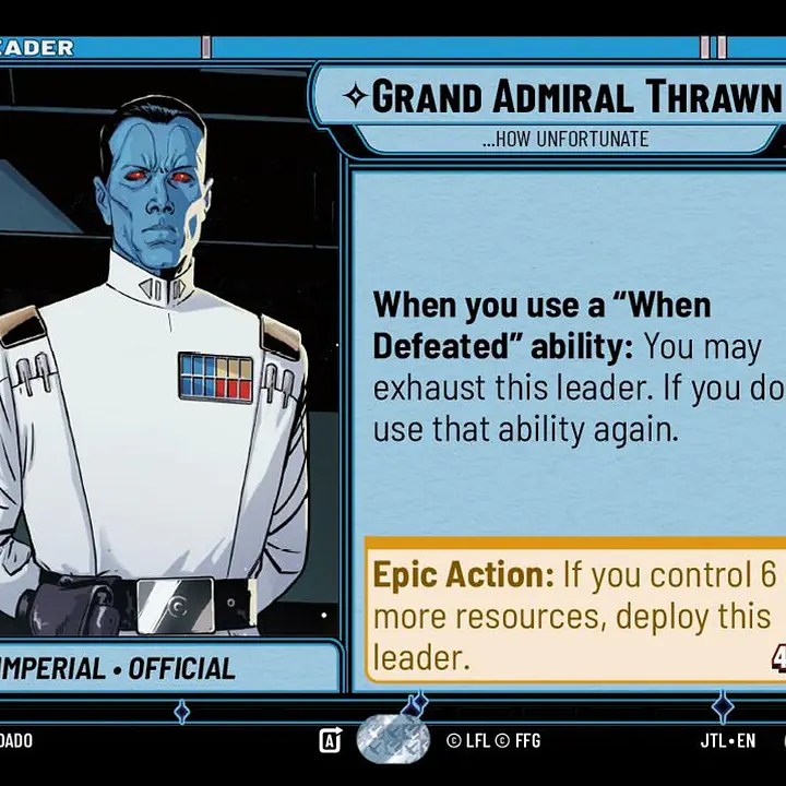 Grand Admiral Thrawn (Near Mint) - Master